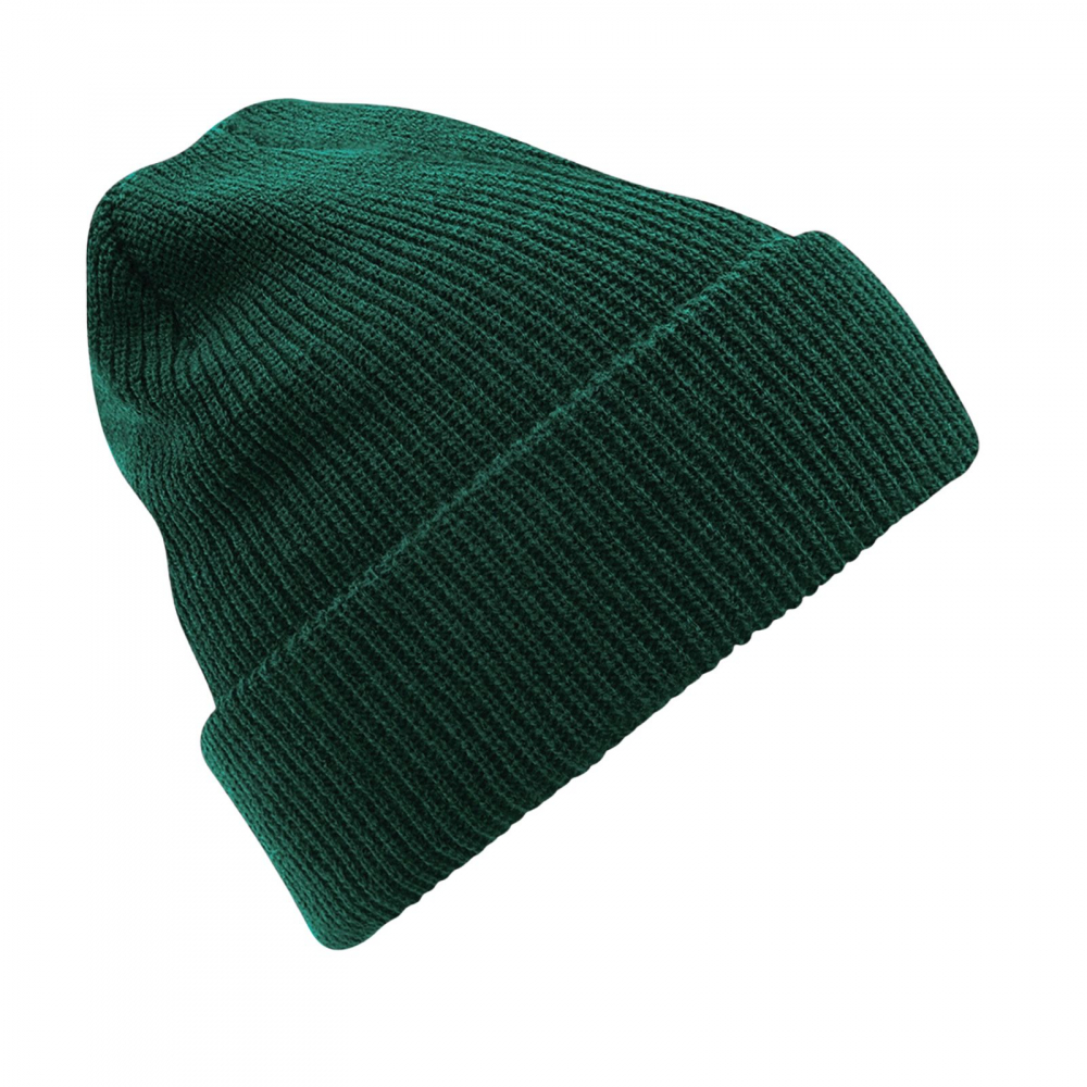 Caciula Heritage, RONIC, 100% acril, tricot strat dublu, clasic, marime universala, unisex, verde padure [1]