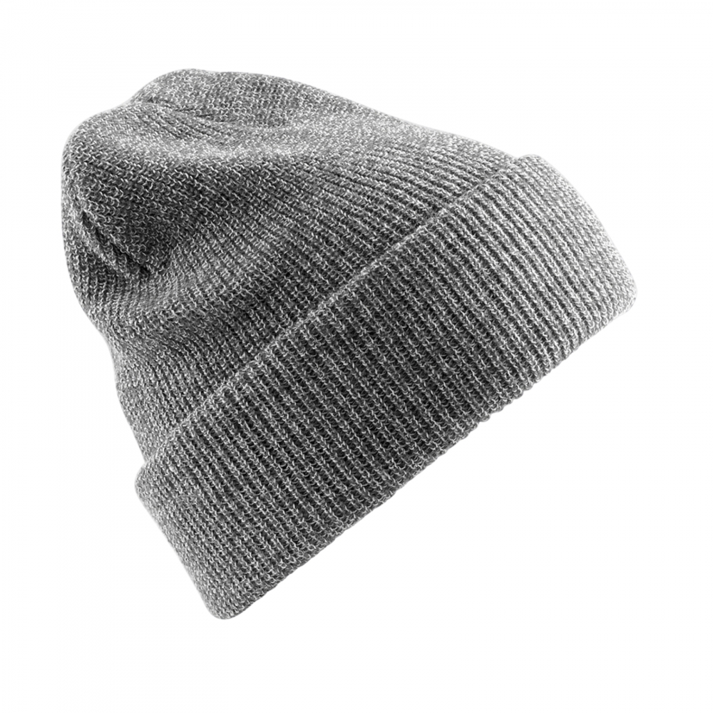Caciula Heritage, RONIC, 69% poliester si 31% poliacril, tricot strat dublu, clasic, marime universala, unisex, heather grey [1]