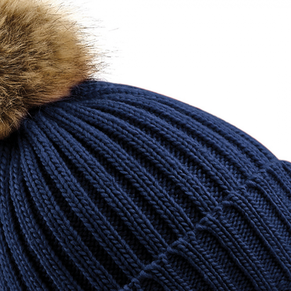 Caciula Pom Pom, Ronic, marime universala, unisex, bleumarin [2]