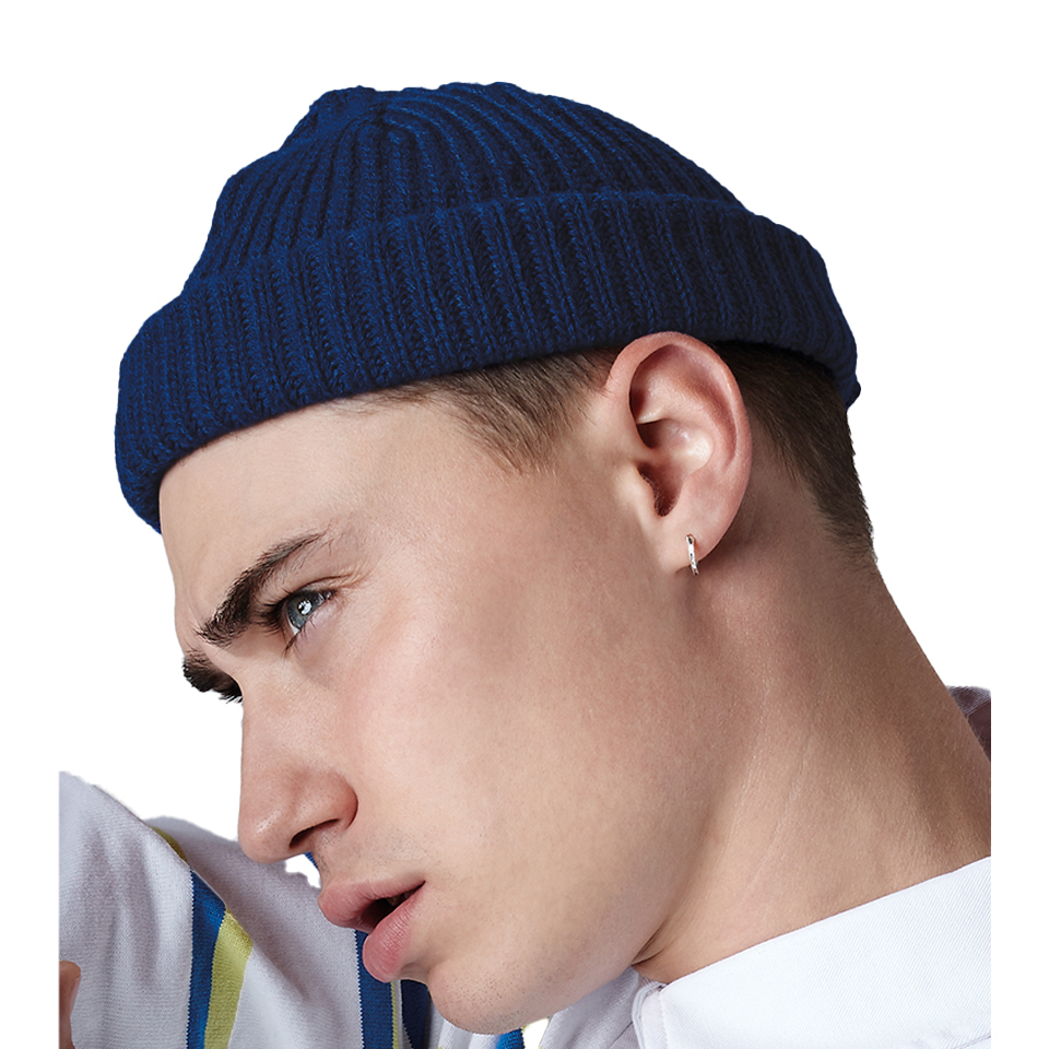 Caciula Trawler Beanie, barbati, bleumarin, marime standard [2]