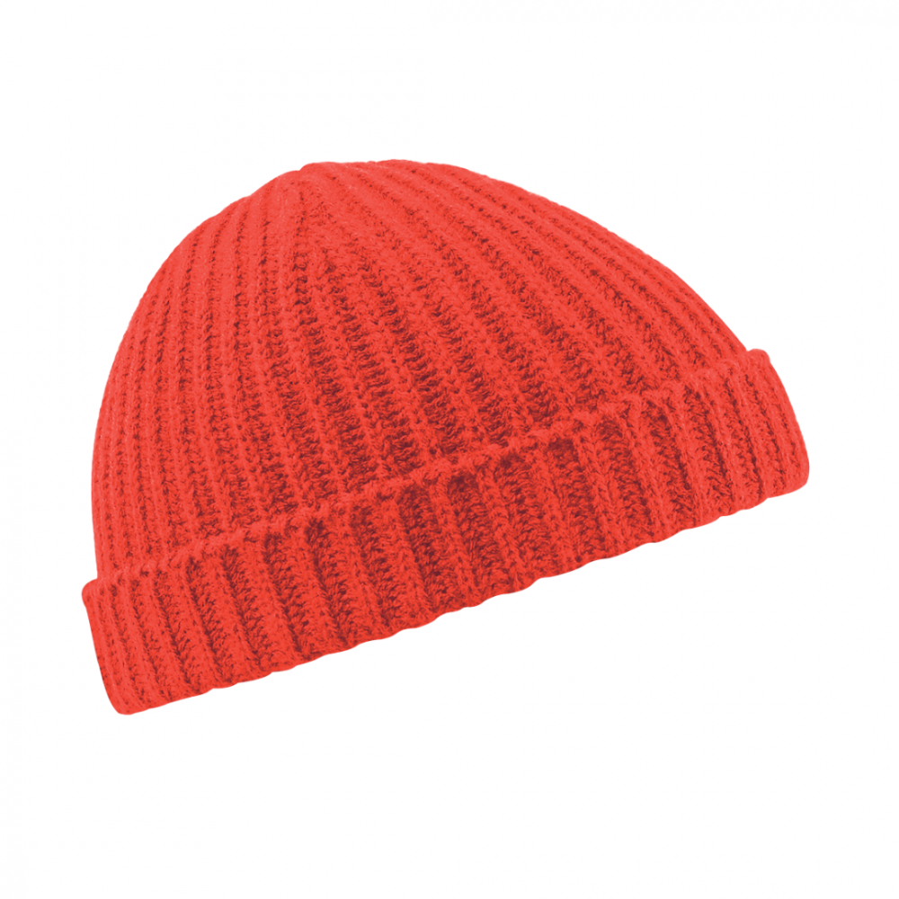 Caciula Trawler Beanie, barbati, rosu aprins, marime universala [1]