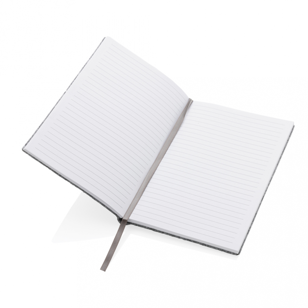 Caiet A5 elegant din fetru reciclat [4]