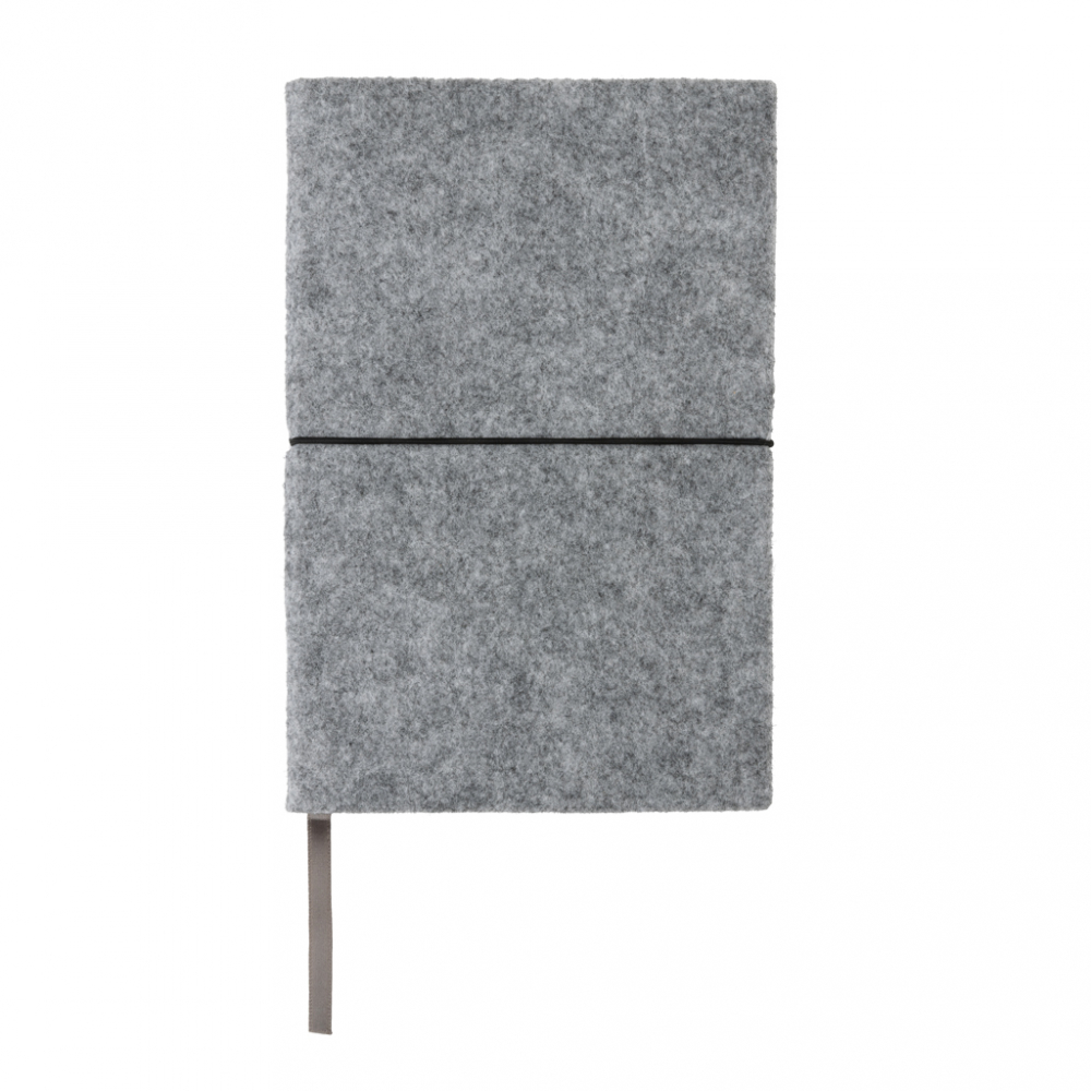 Caiet A5 elegant din fetru reciclat [5]