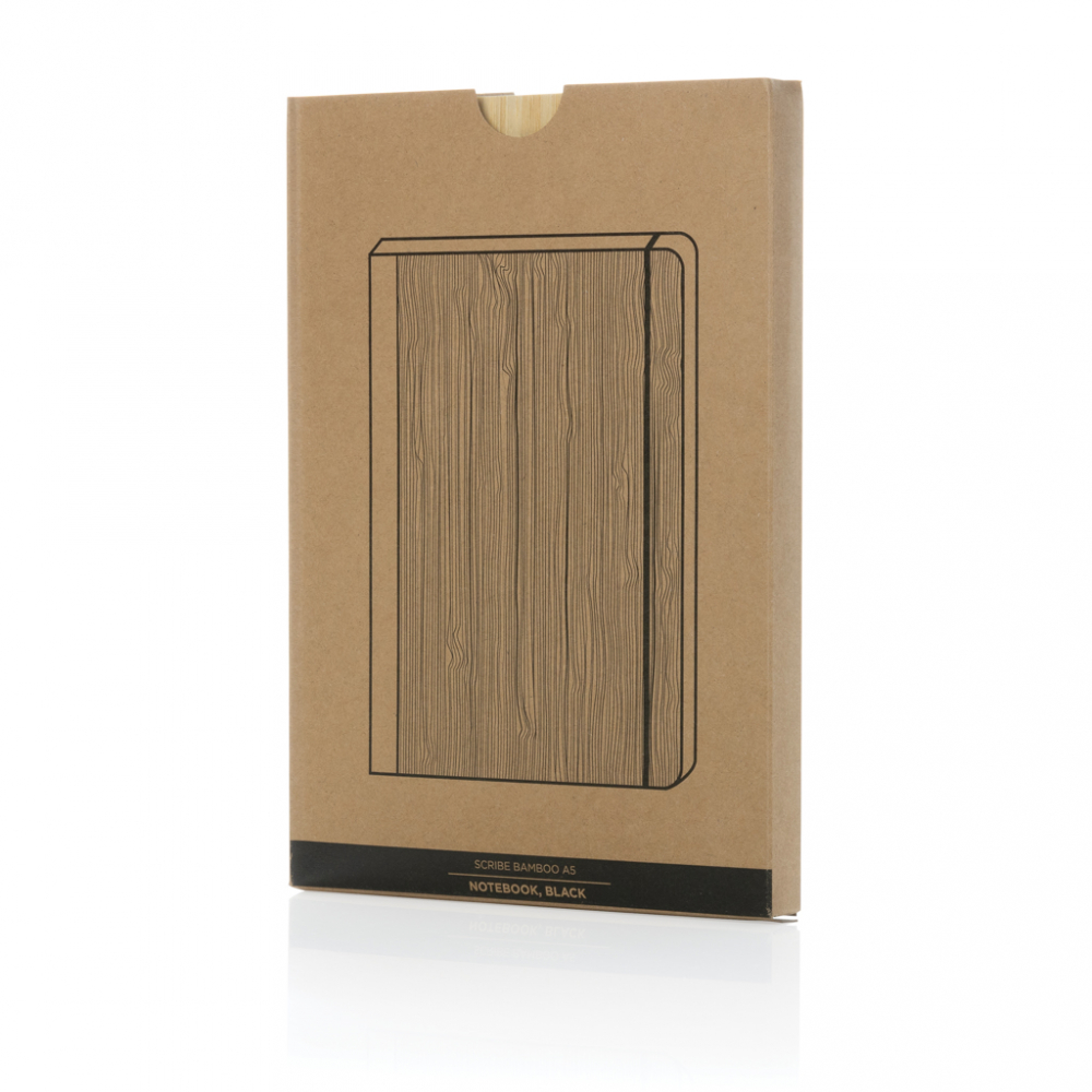 Caiet Scribe A5 din bambus [9]