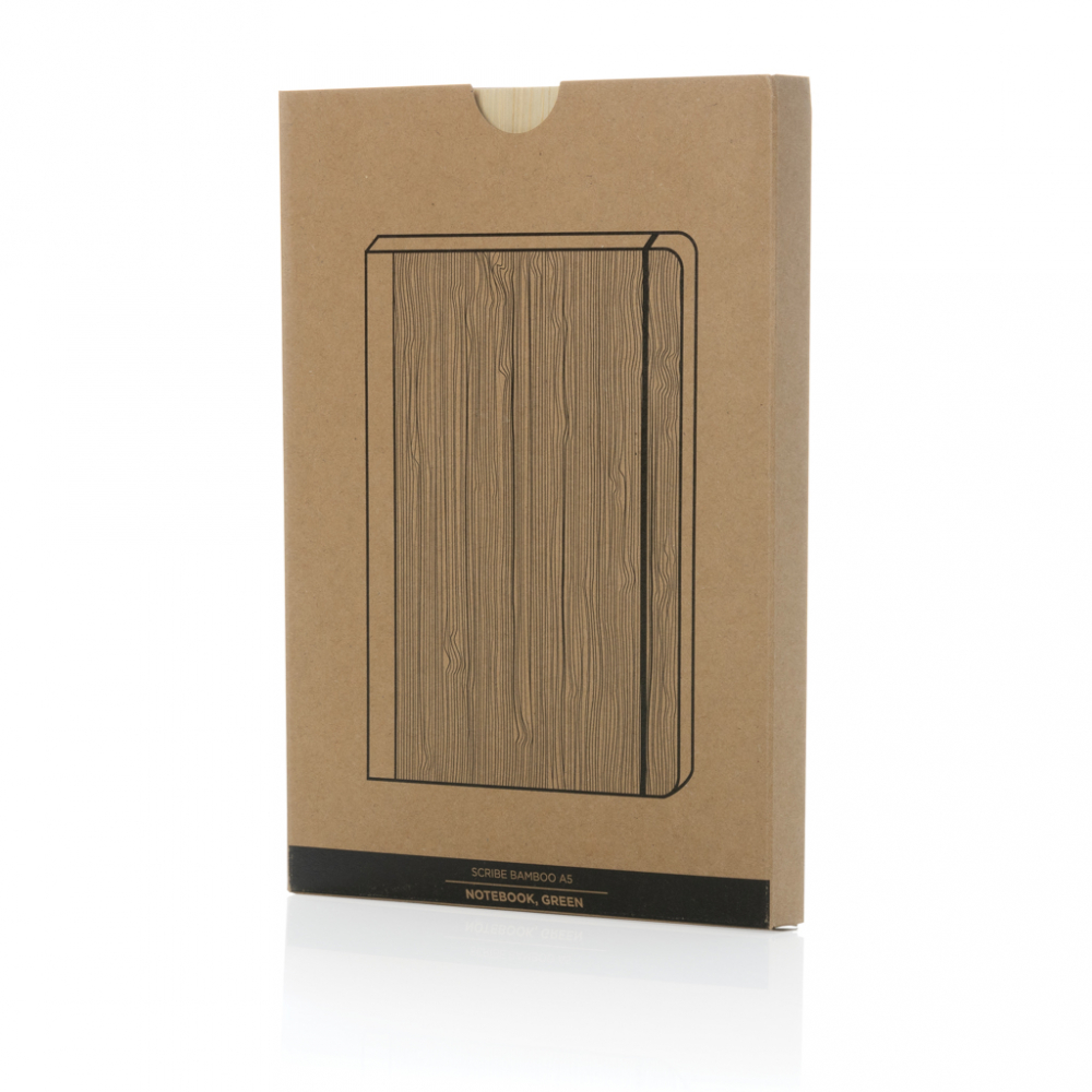 Caiet Scribe A5 din bambus [9]