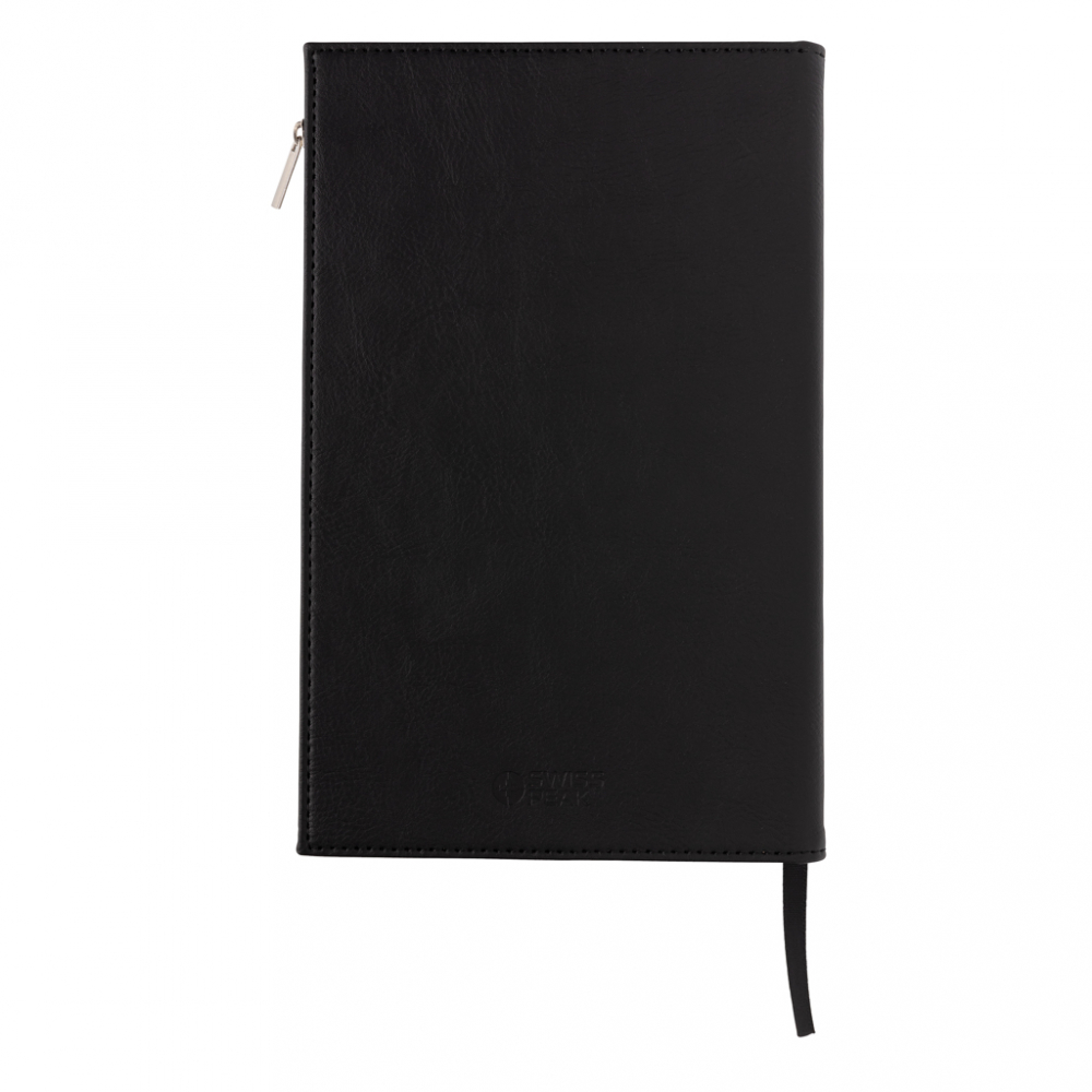 Caiet Swiss Peak A5 cu buzunar frontal cu fermoar [4]