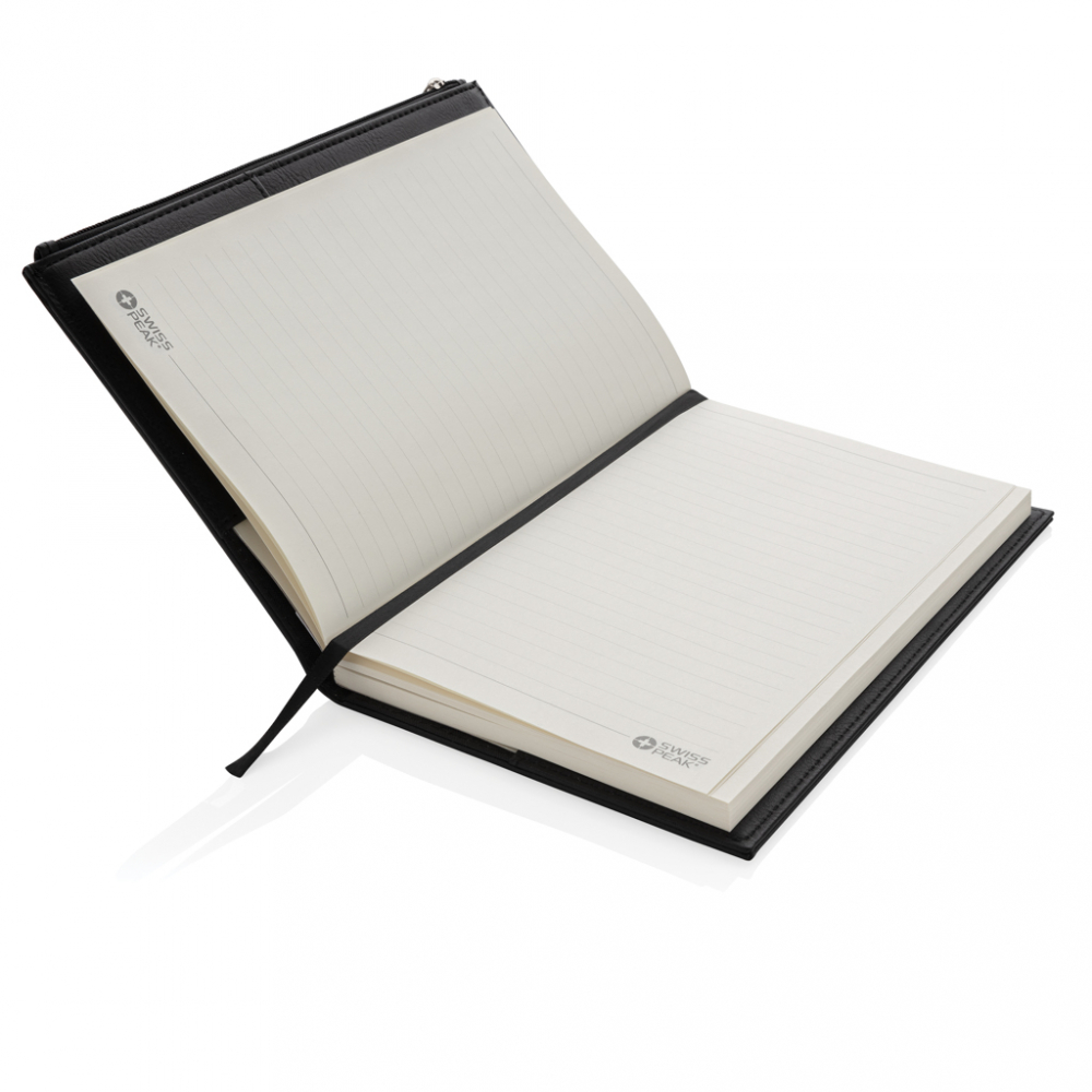 Caiet Swiss Peak A5 cu buzunar frontal cu fermoar [5]