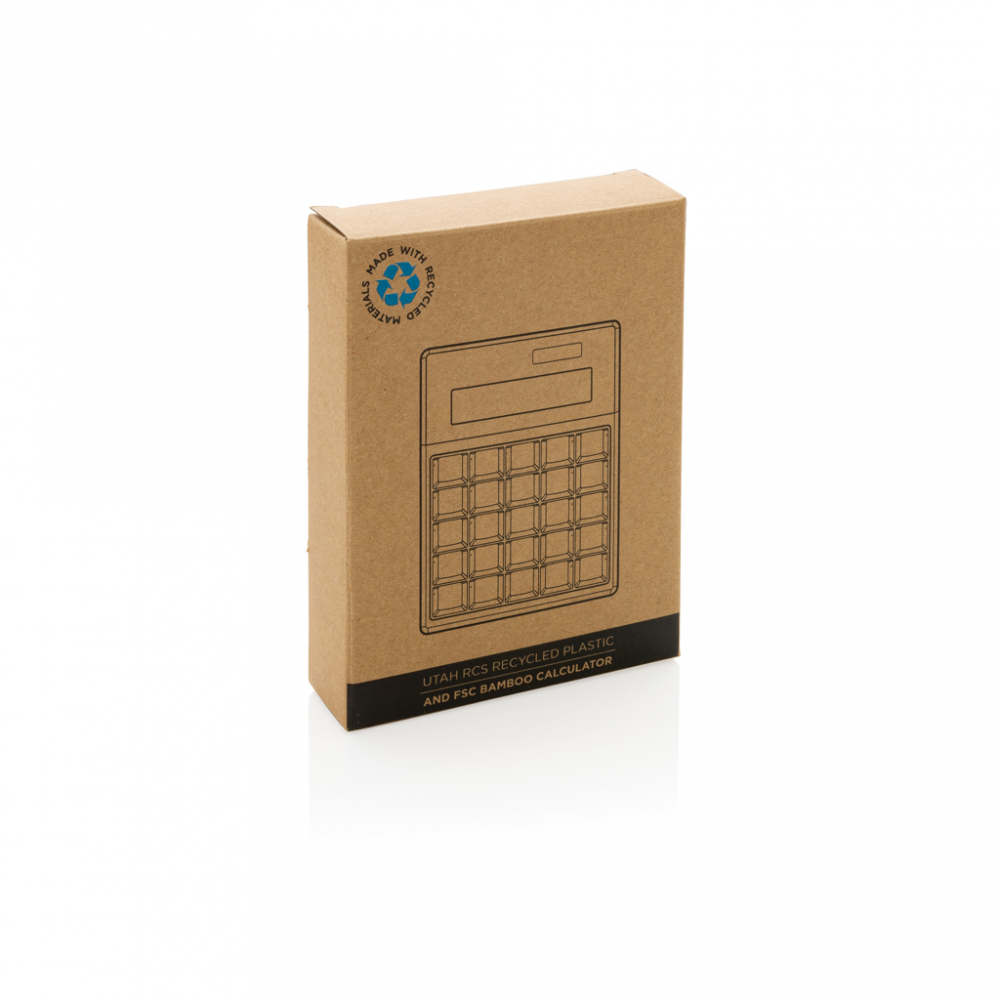 Calculator Utah, ABS reciclat certificat RCS și bambus 100% [8]