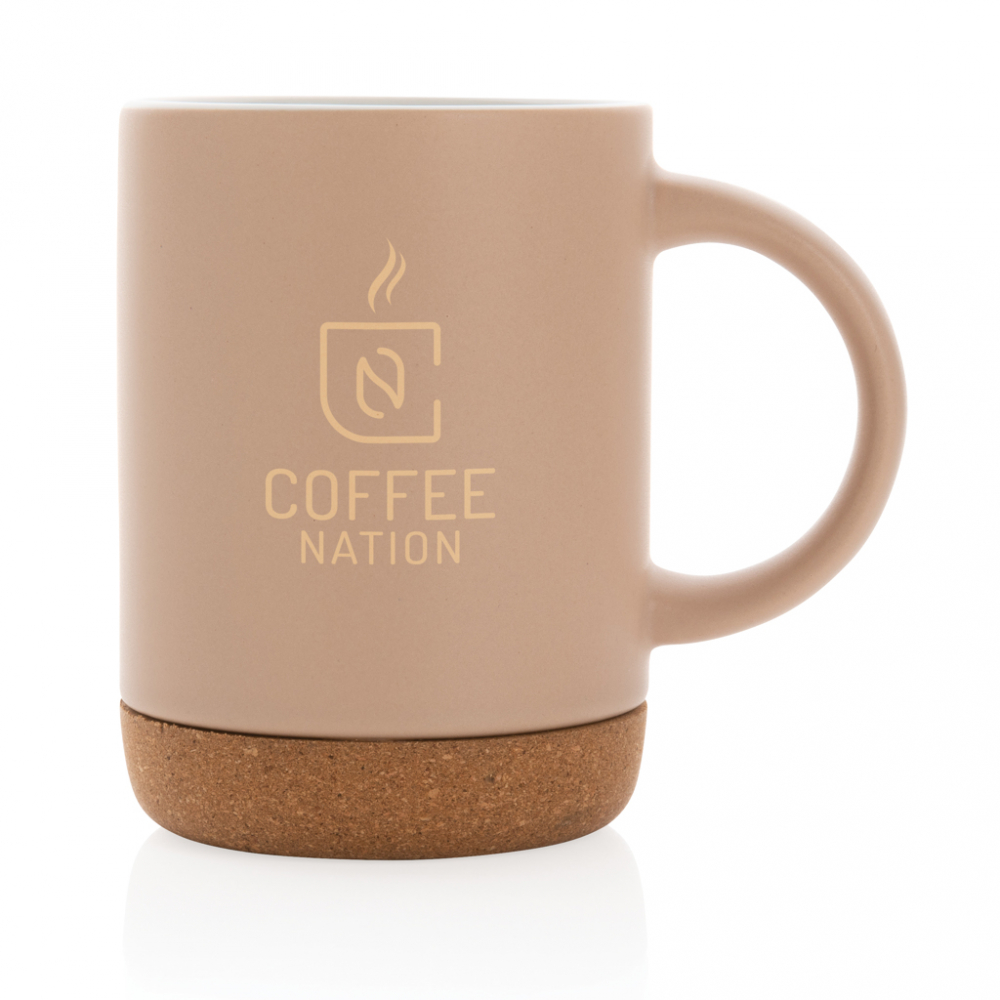 Cană ceramică cu bază din plută – 280 ml [6]