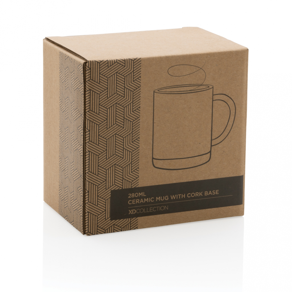 Cană ceramică cu bază din plută – 280 ml [7]