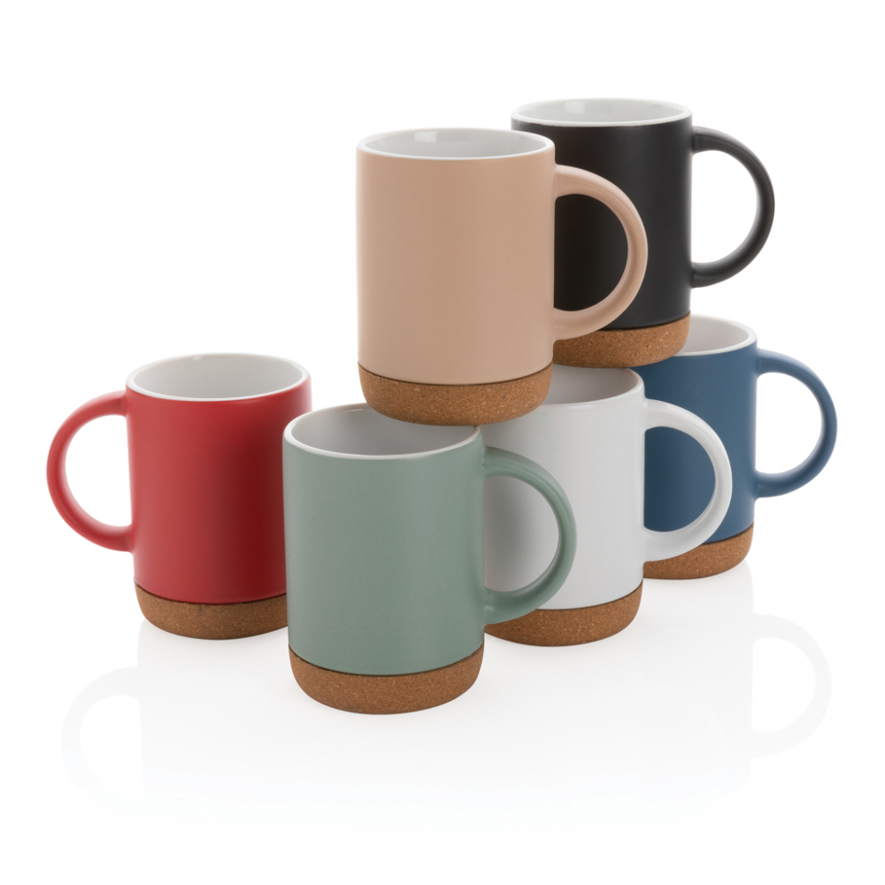 Cană ceramică cu bază din plută – 280 ml [7]