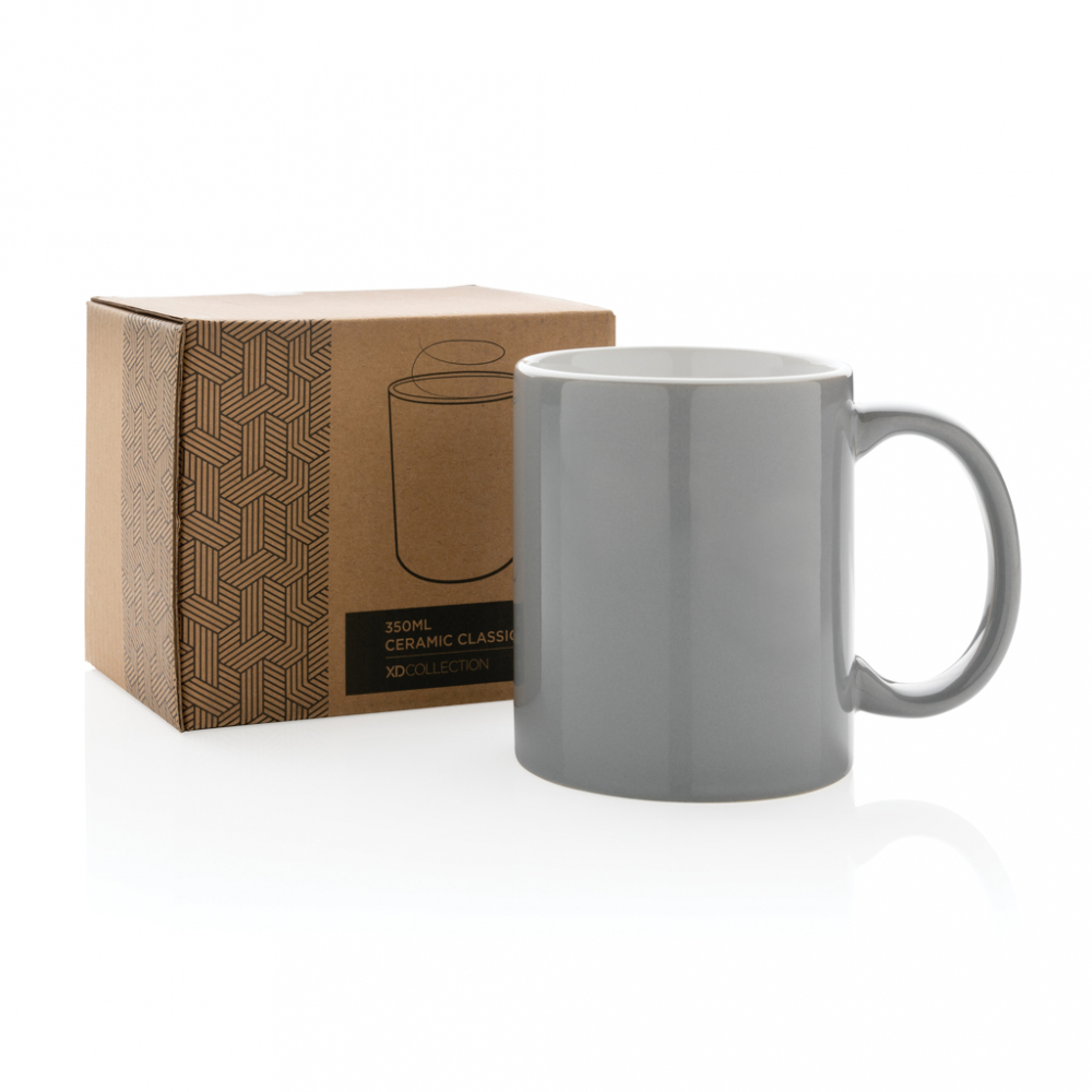 Cană ceramică cu design clasic – 350 ml [9]
