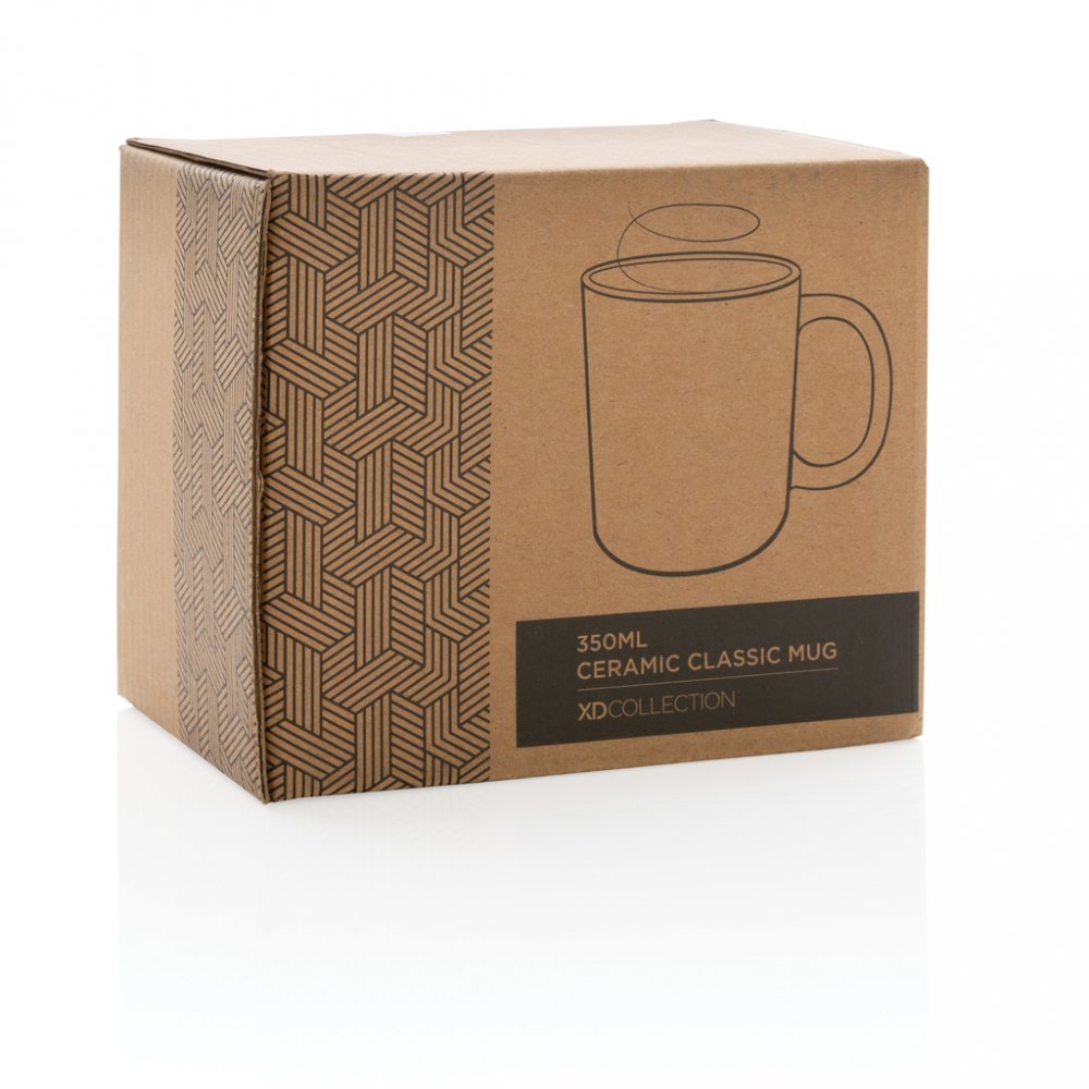 Cană ceramică cu design clasic – 350 ml [10]