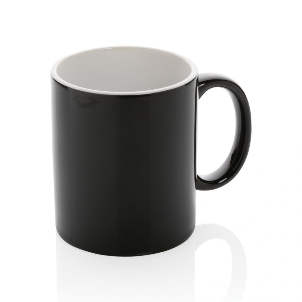 Cană ceramică cu design clasic – 350 ml [2]