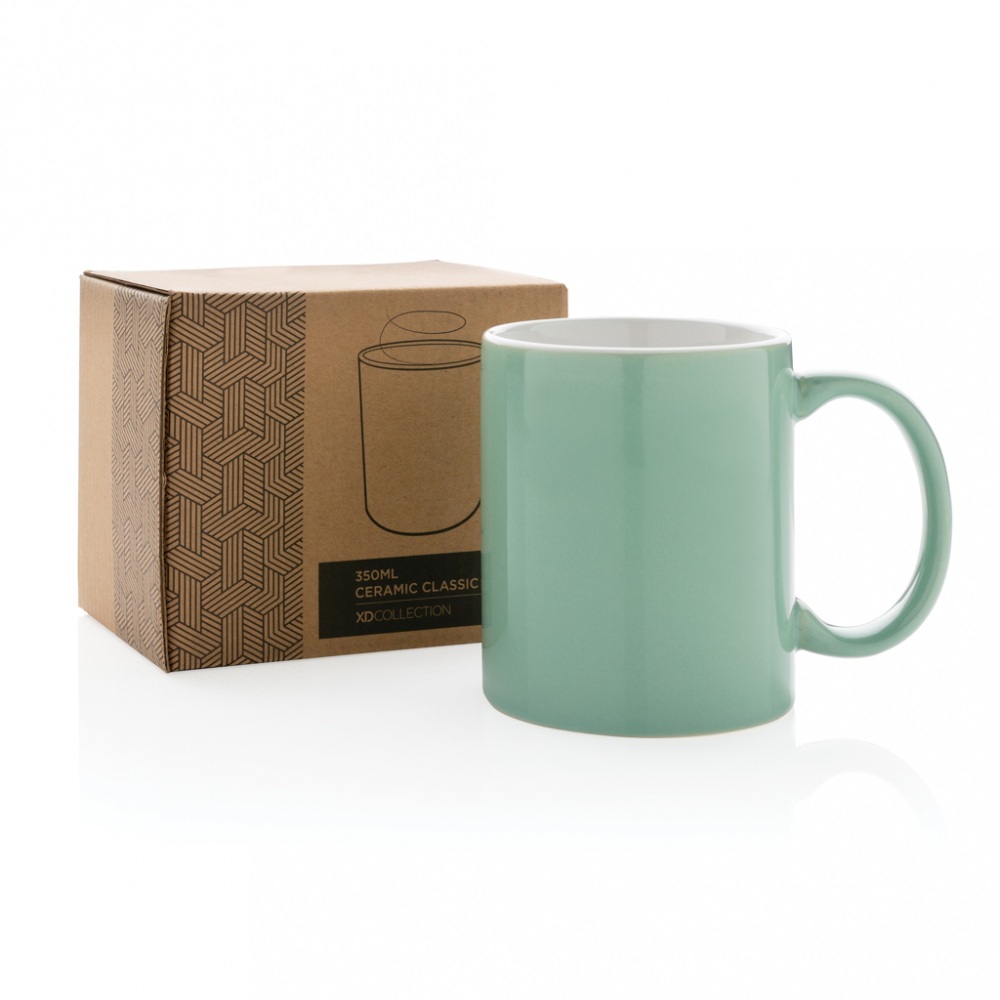 Cană ceramică cu design clasic – 350 ml [9]