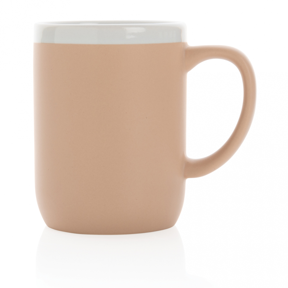 Cană ceramică cu detaliu alb – 300 ml [3]