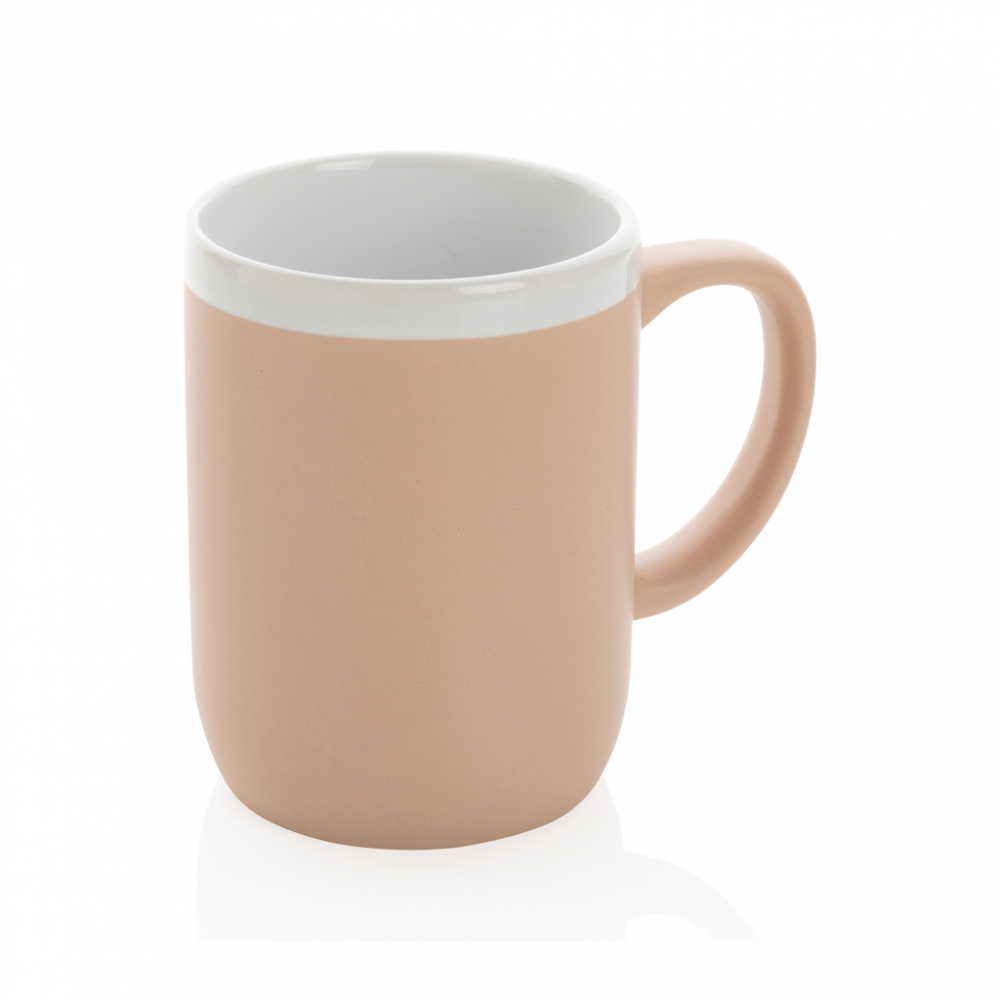 Cană ceramică cu detaliu alb – 300 ml [2]