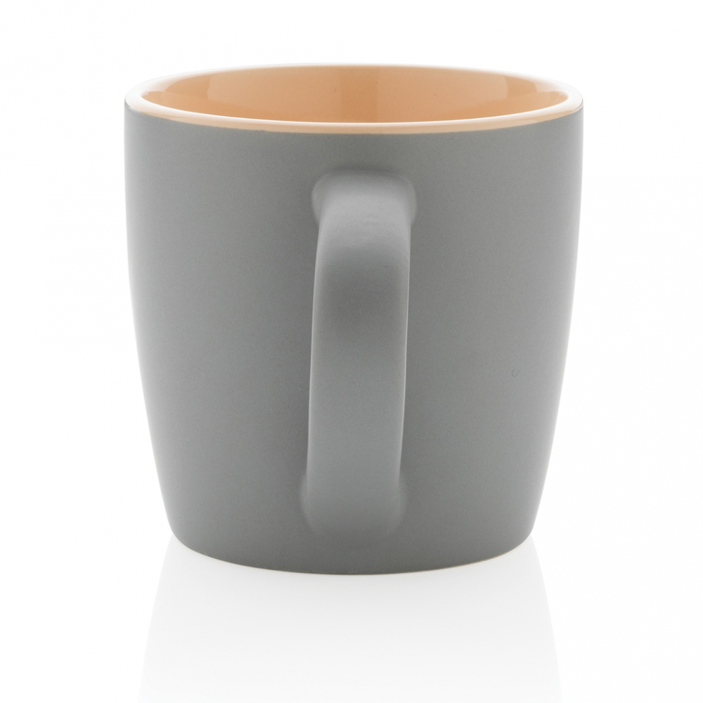 Cană ceramică, finisaj mat și accent de culoare – 300 ml [4]
