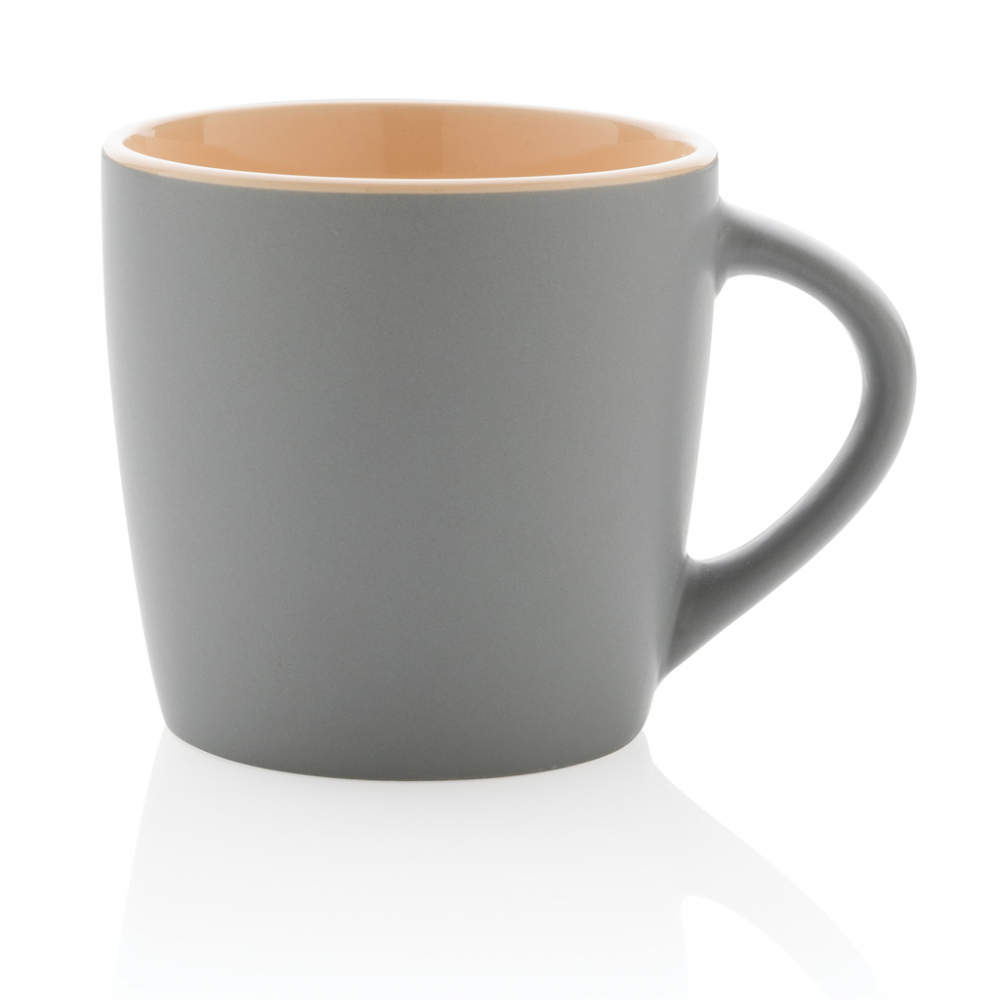 Cană ceramică, finisaj mat și accent de culoare – 300 ml [3]