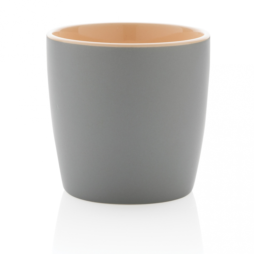 Cană ceramică, finisaj mat și accent de culoare – 300 ml [5]