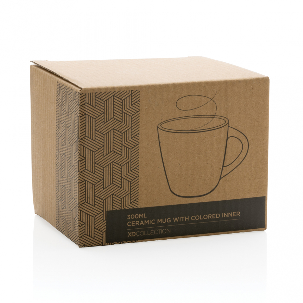 Cană ceramică, finisaj mat și accent de culoare – 300 ml [5]