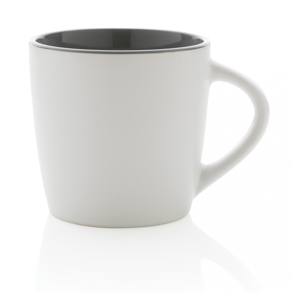 Cană ceramică, finisaj mat și accent de culoare – 300 ml [3]