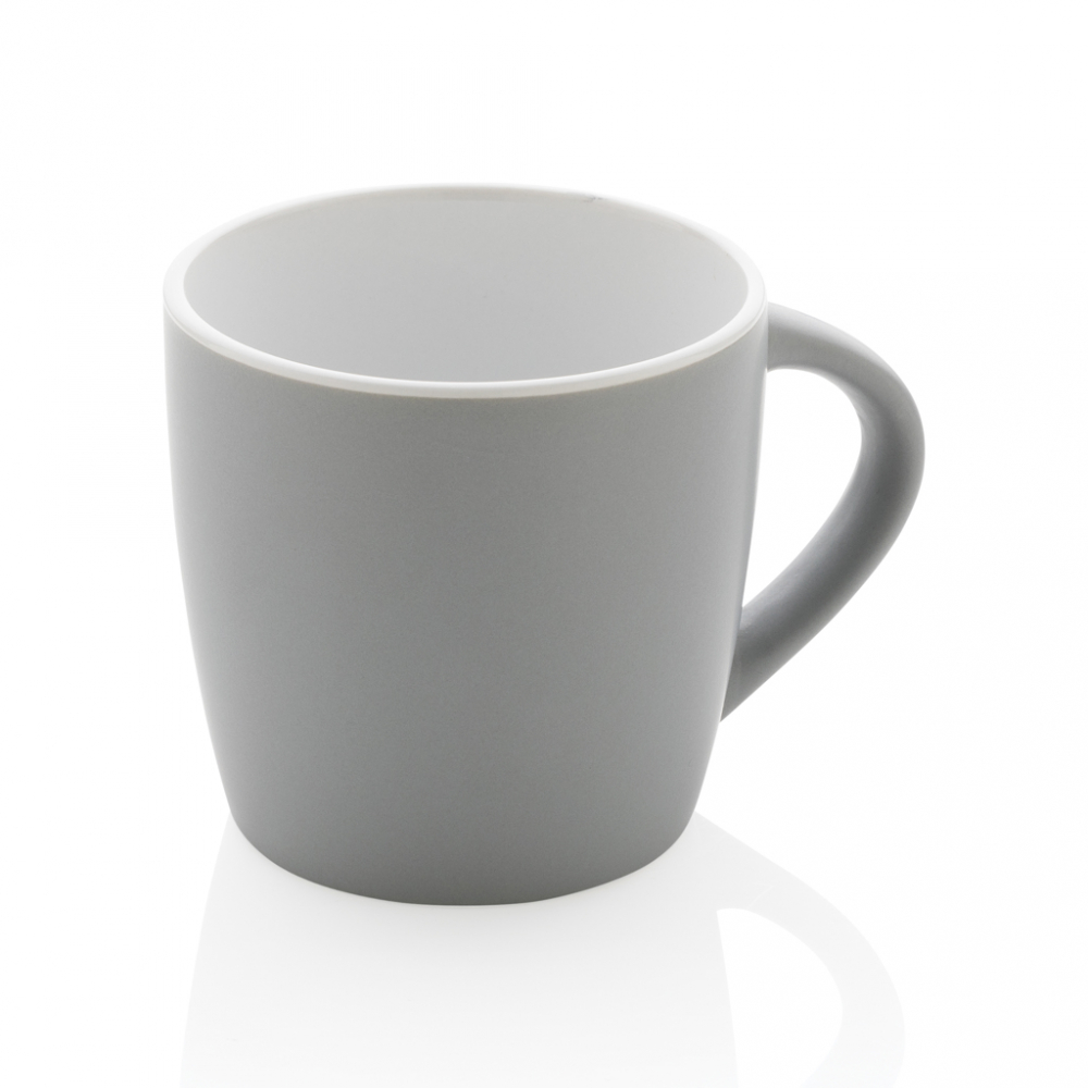 Cană ceramică, finisaj mat și accent de culoare – 300 ml [2]