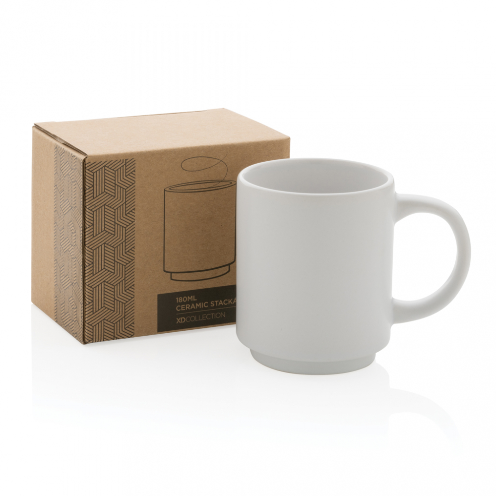 Cană ceramică stivuibilă – 180 ml [7]