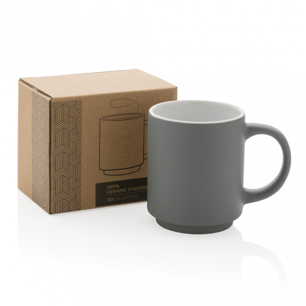 Cană ceramică stivuibilă – 180 ml [6]