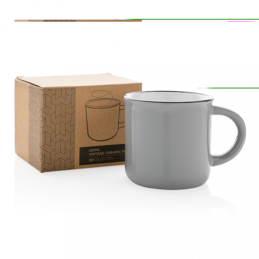 Cană ceramică vintage – 280 ml [5]