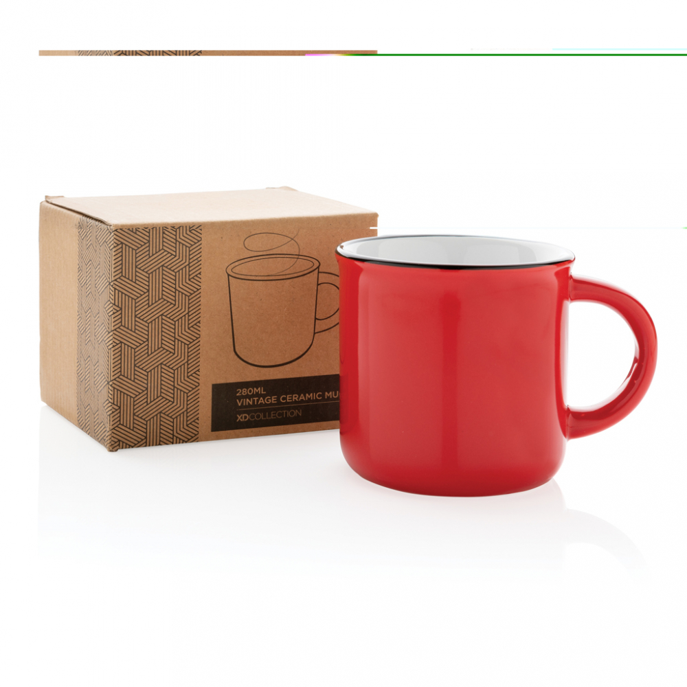 Cană ceramică vintage – 280 ml [5]