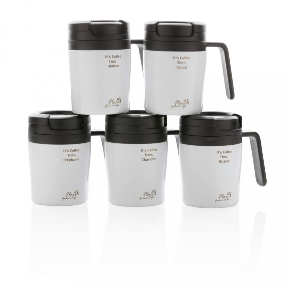 Cană compactă termoizolantă 160 ml cu mâner [11]
