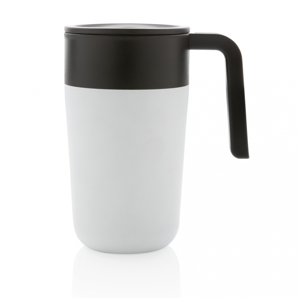 Cană modernă din oțel inoxidabil și PP reciclat, 480 ml [3]