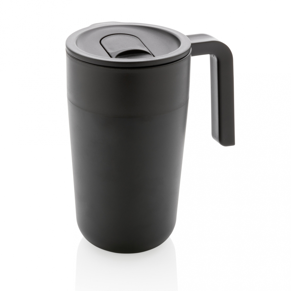 Cană modernă din oțel inoxidabil și PP reciclat, 480 ml [8]