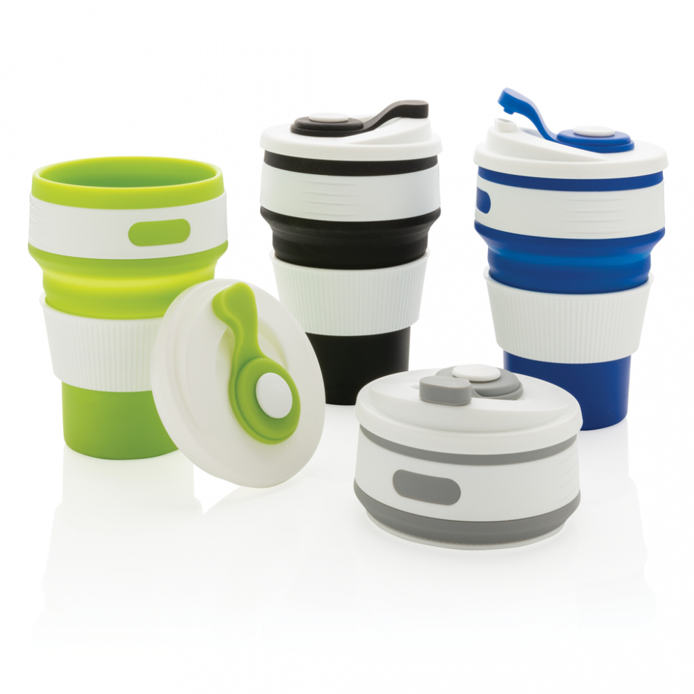 Cană pliabilă din silicon alimentar 350 ml [10]