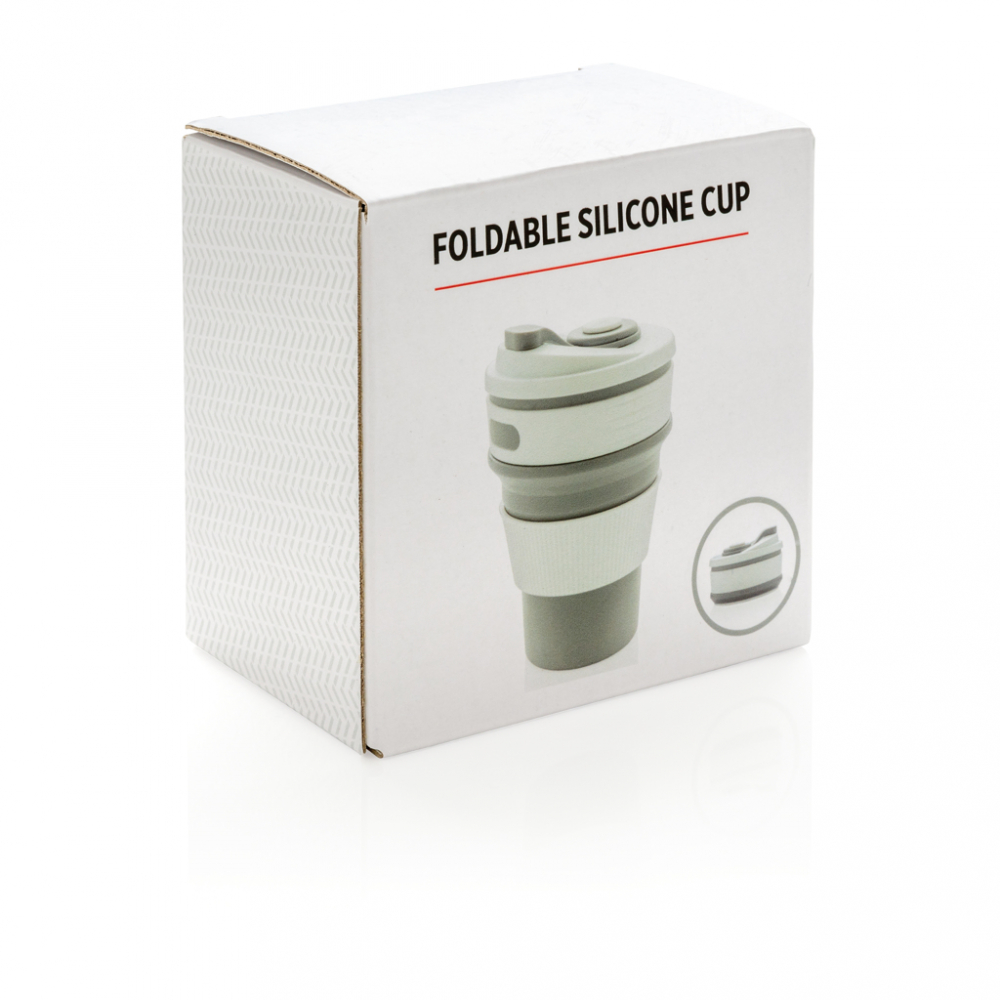 Cană pliabilă din silicon alimentar 350 ml [8]