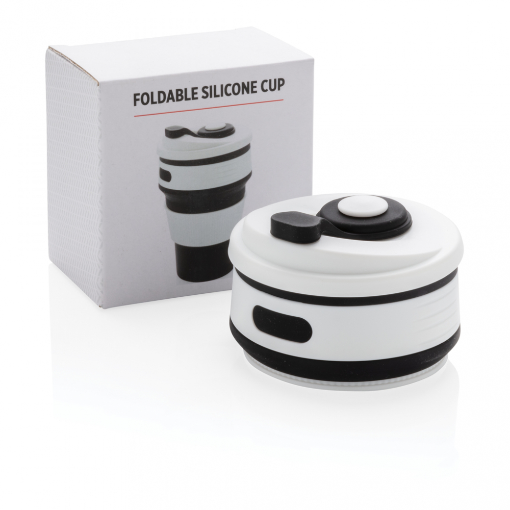 Cană pliabilă din silicon alimentar 350 ml [8]