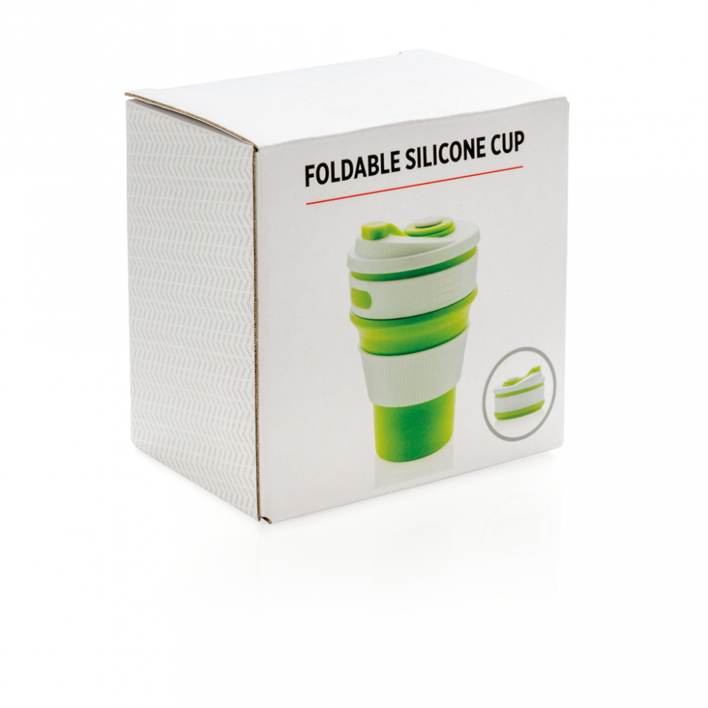 Cană pliabilă din silicon alimentar 350 ml [8]