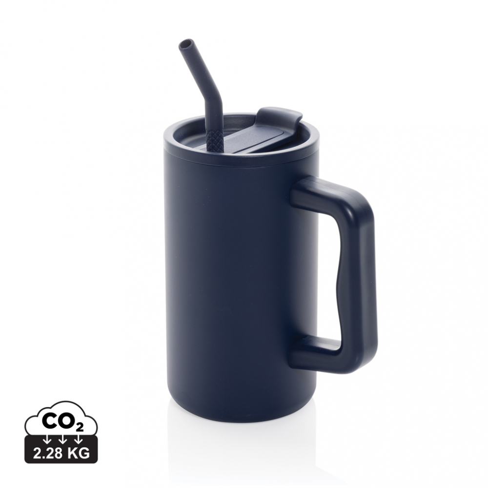 Cană termică Cube  din oțel reciclat – 800 ml [1]