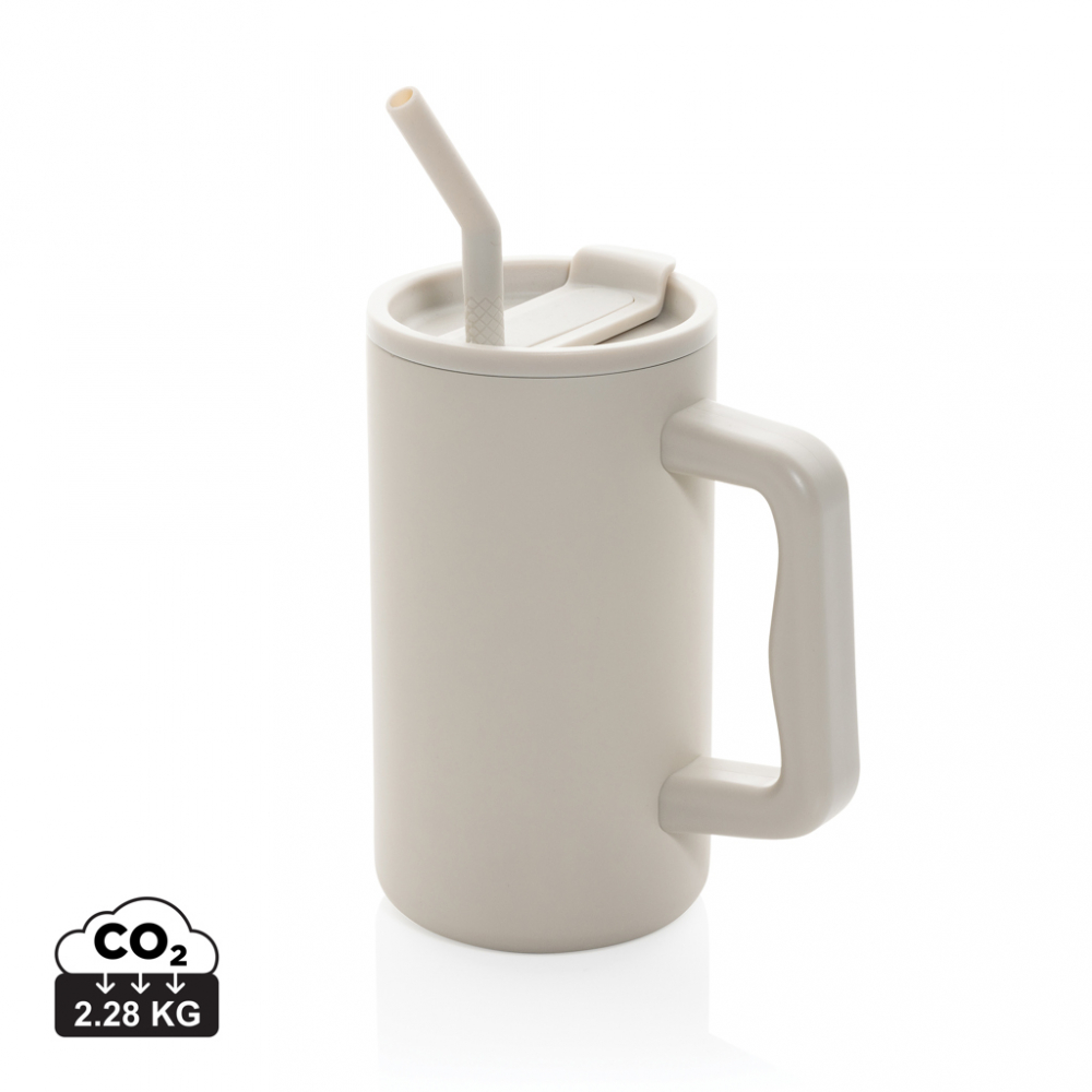 Cană termică Cube  din oțel reciclat – 800 ml [1]
