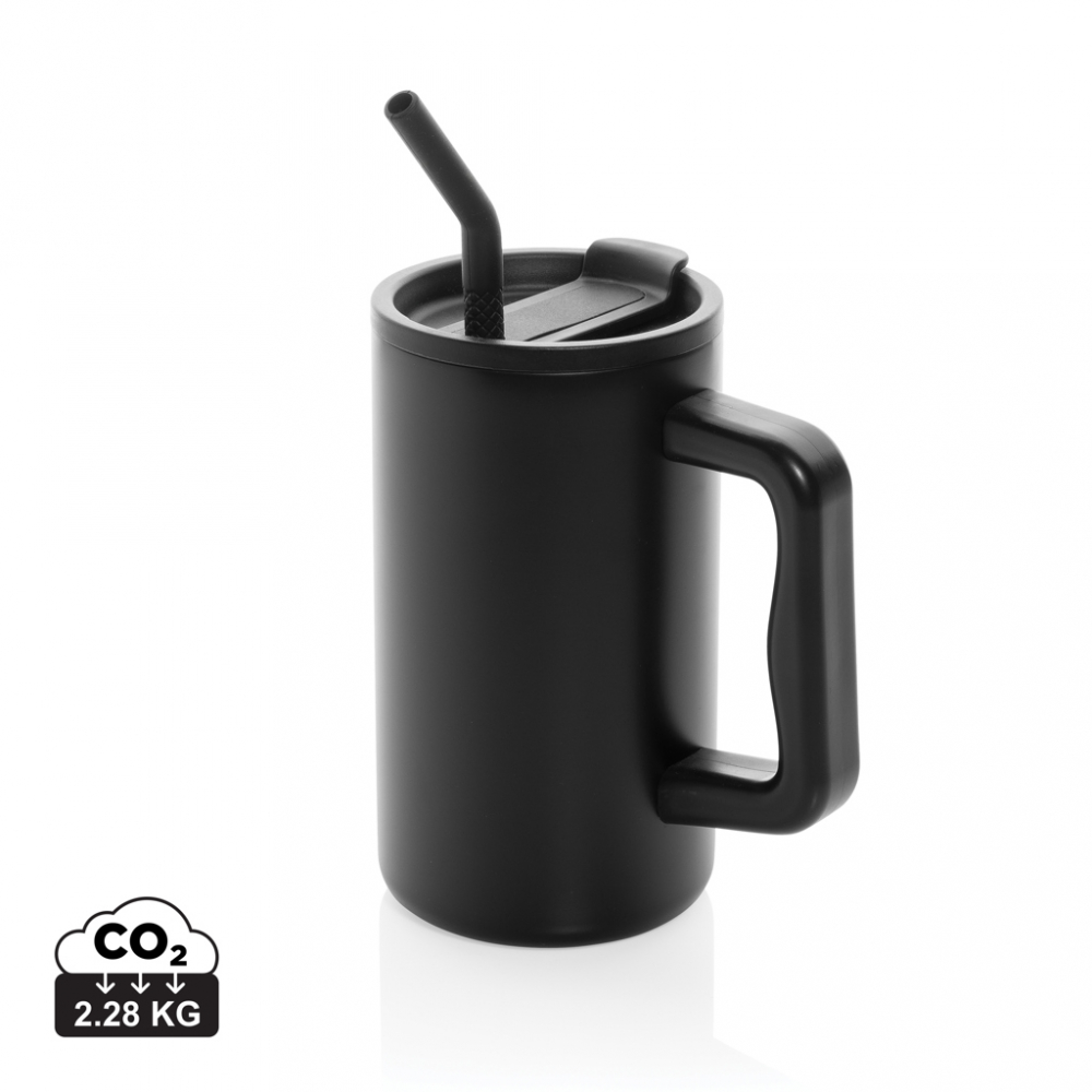 Cană termică Cube  din oțel reciclat – 800 ml [1]