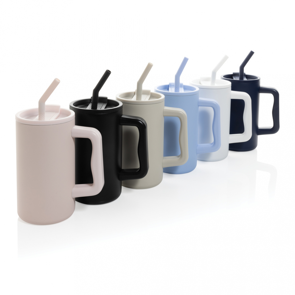 Cană termică Cube  din oțel reciclat – 800 ml [10]