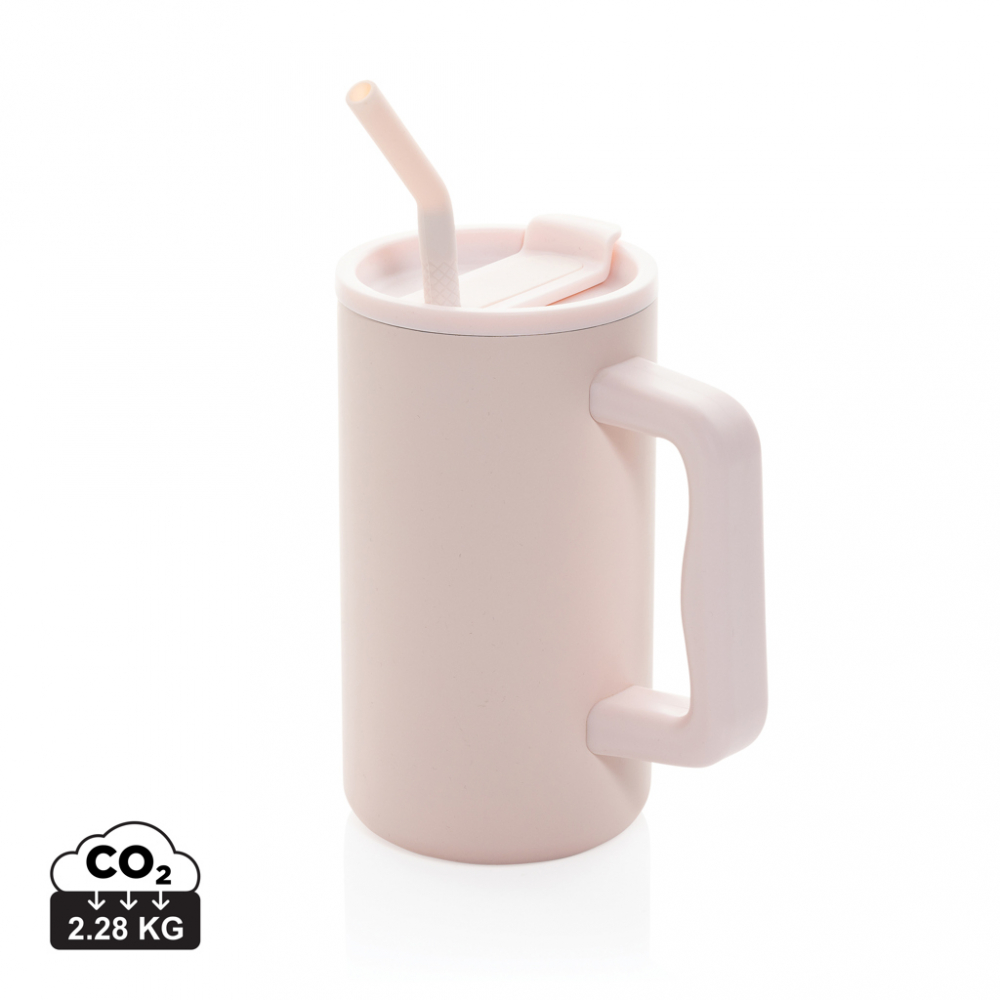 Cană termică Cube  din oțel reciclat – 800 ml [1]
