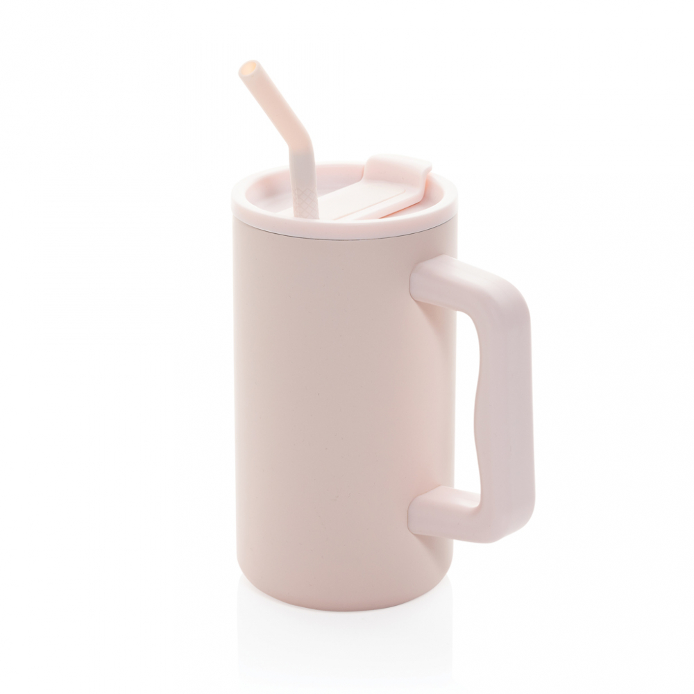 Cană termică Cube  din oțel reciclat – 800 ml [2]