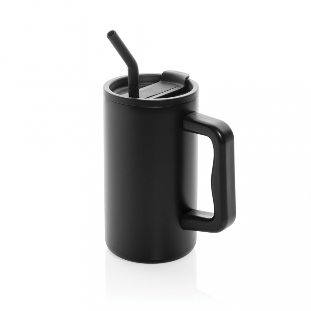 Cană termică Cube  din oțel reciclat – 800 ml [2]