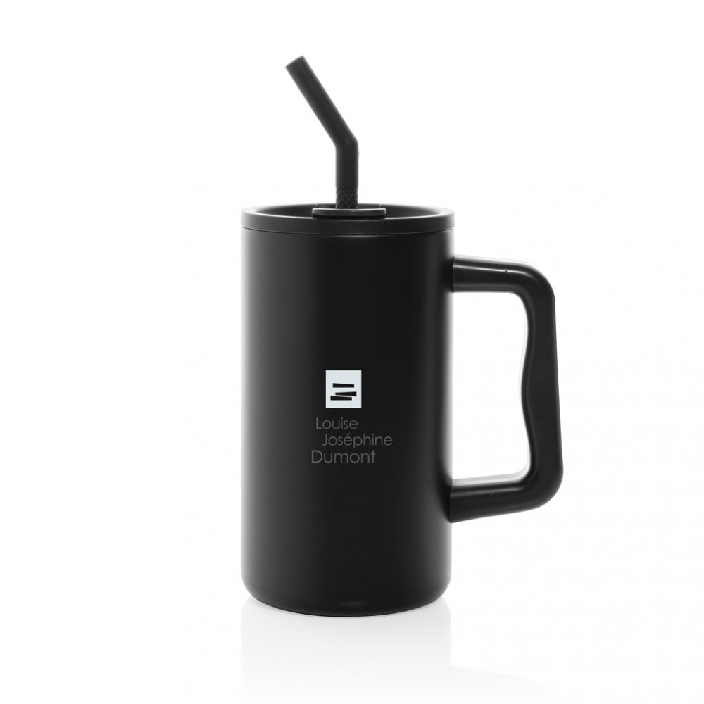 Cană termică Cube  din oțel reciclat – 800 ml [11]