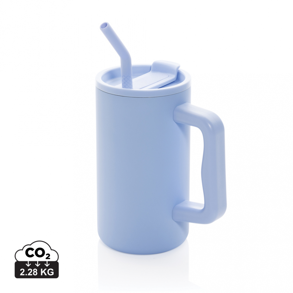Cană termică Cube  din oțel reciclat – 800 ml [1]