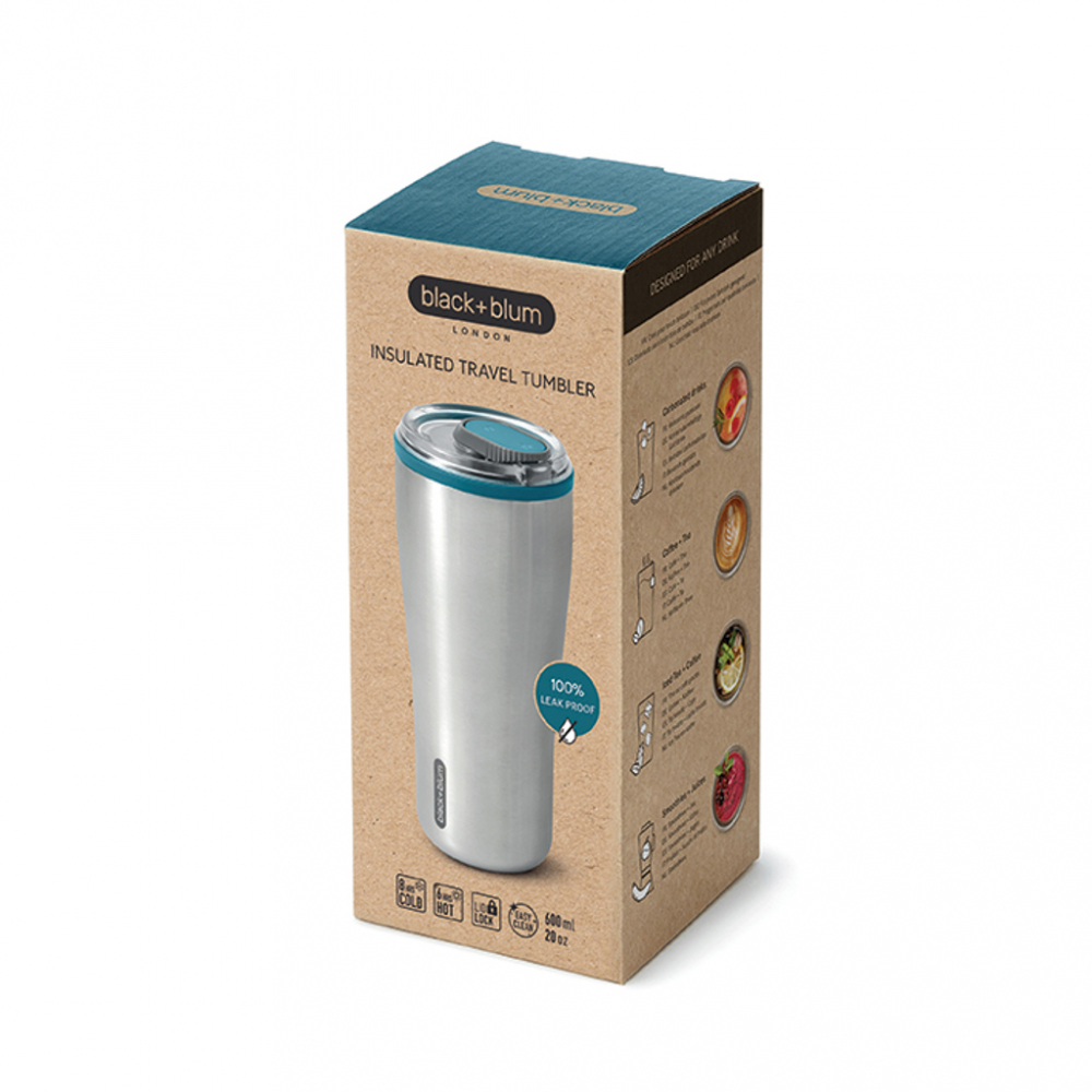 Cana termică din oțel inoxidabil Black+Blum 600 ml [22]