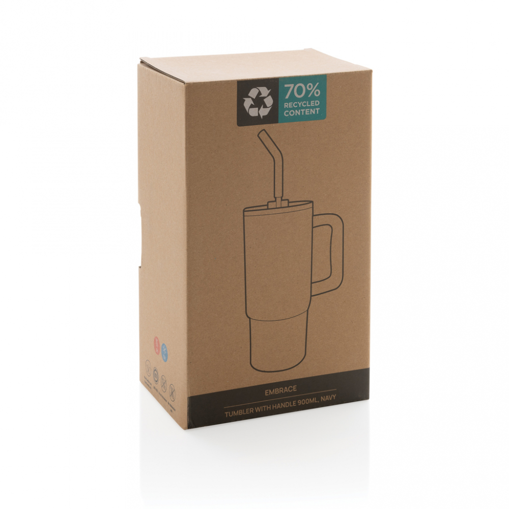 Cană termică Embrace din oțel reciclat – 900 ml [12]