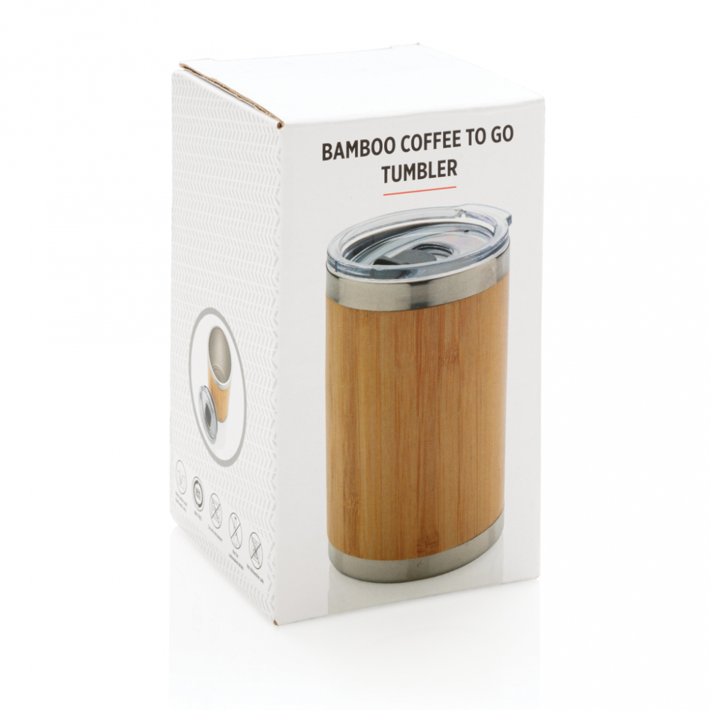 Cană termoizolantă 270 ml din bambus și inox [11]